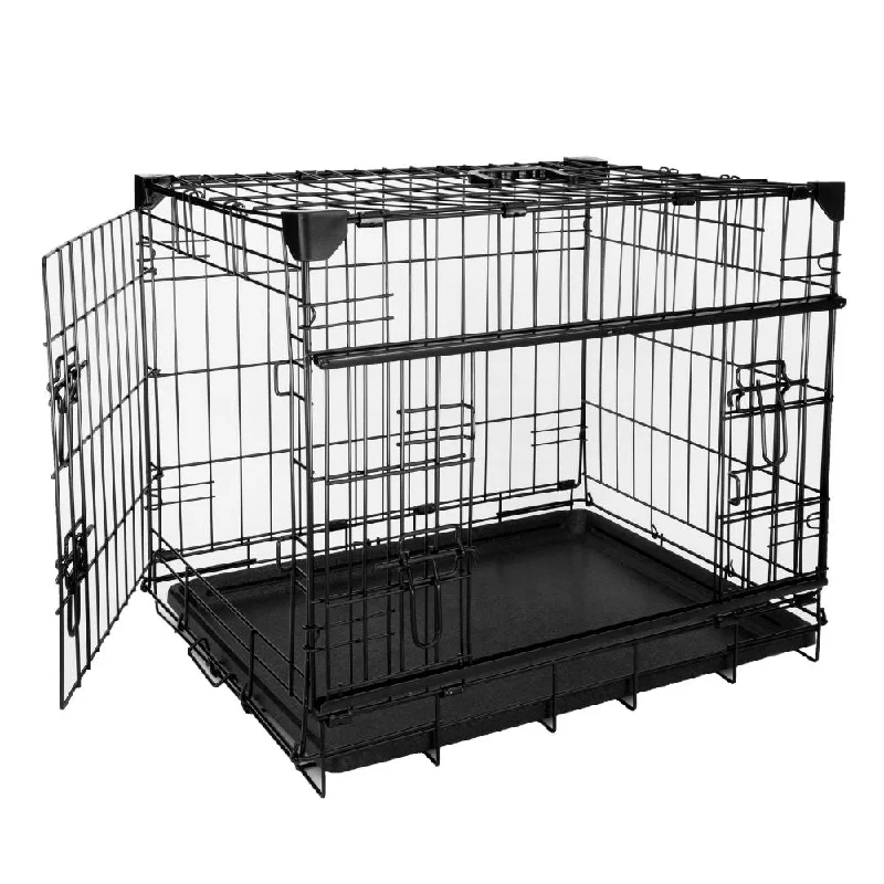 Collapsible Sliding Door Dog Crate