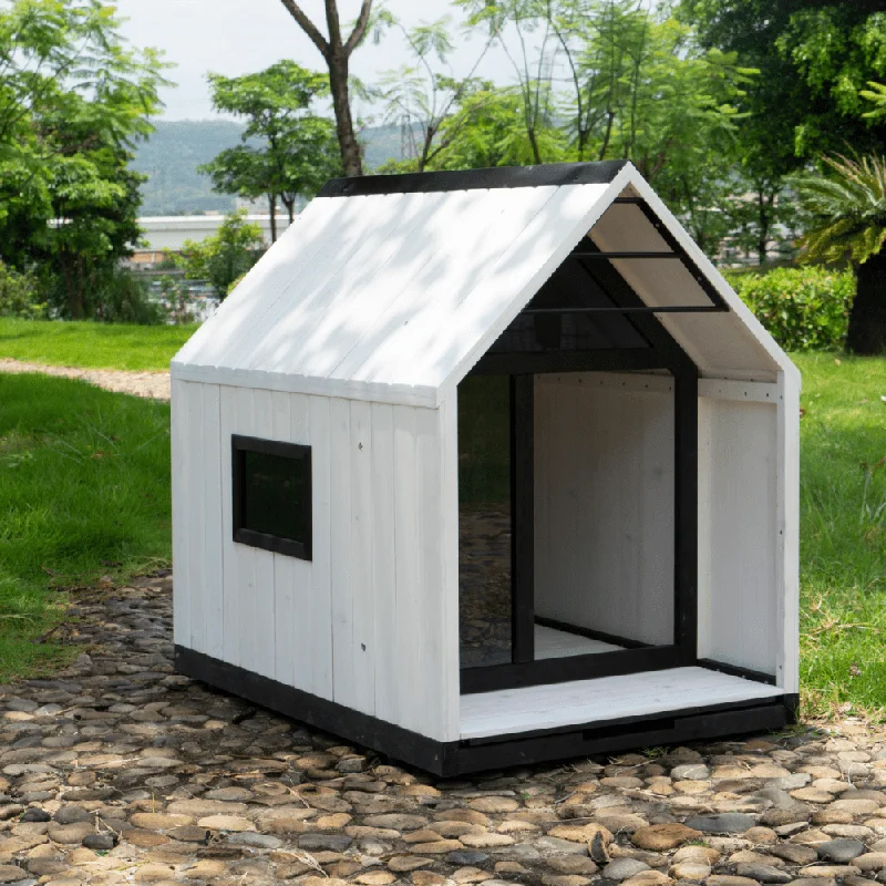 Nordic Modern Dog House, White