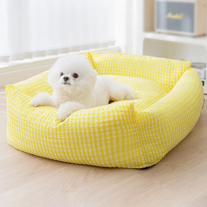 Rectangle Washable Dog Bed Breathable Pet Bed