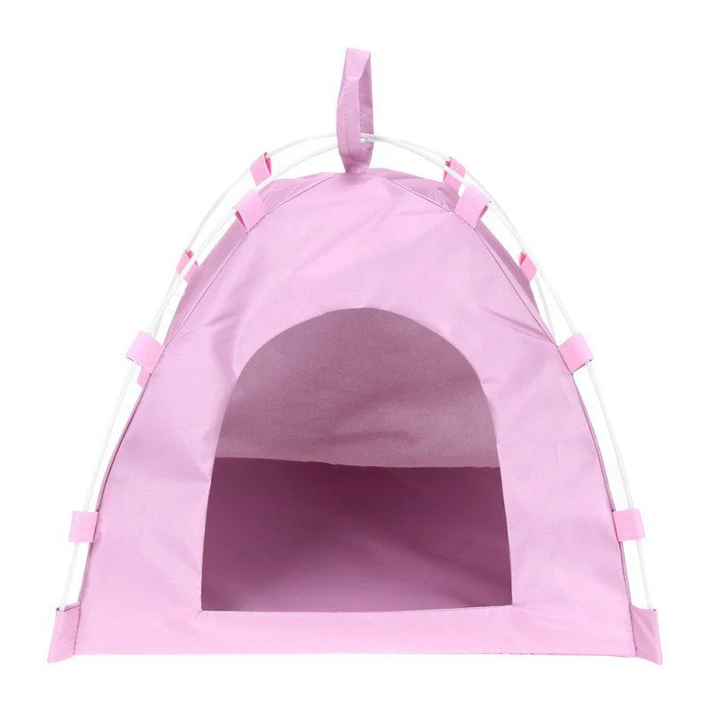 Soft Dog Kennel Warm House Indoor Outdoor Pet Cat Bed Travel Cage Tent Portable