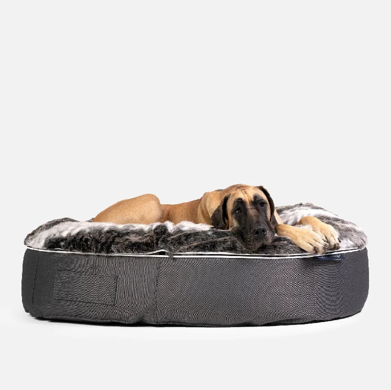 (XXL) Premium Indoor/Outdoor Dog Bed (Wild Animal)