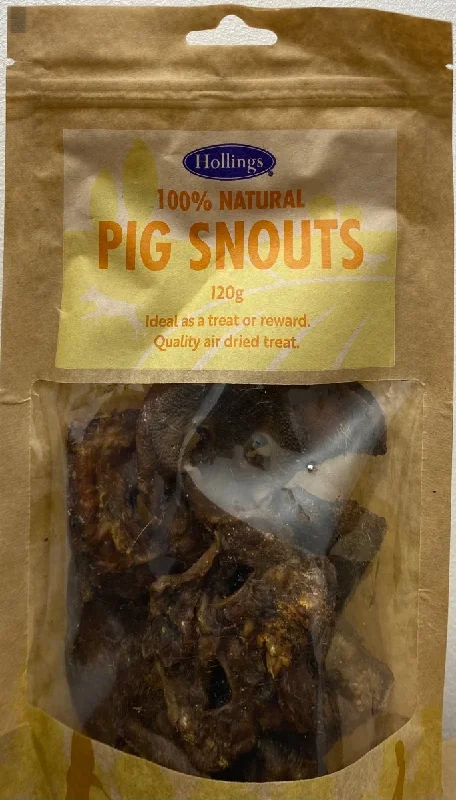 100% Natural Pig Snouts 120g Quality Air Dried Dog Treat