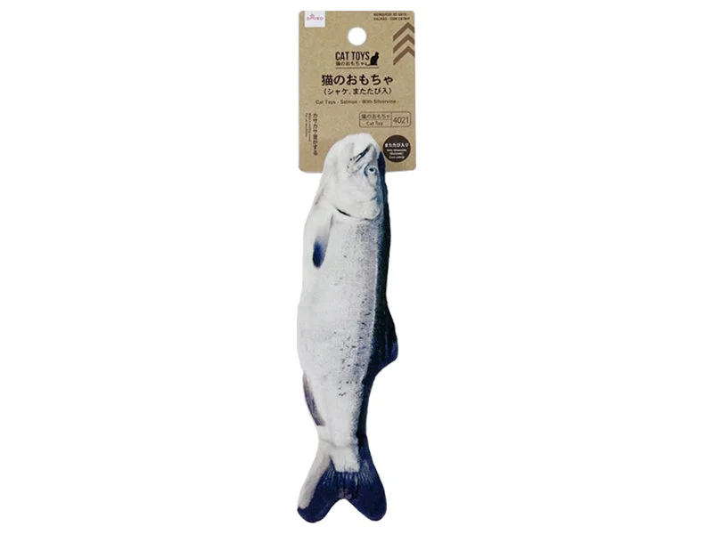 Cat Toys Salmon with Silvervine