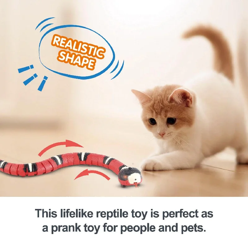 Automatic Eletronic Snake Cat Teasering Toy