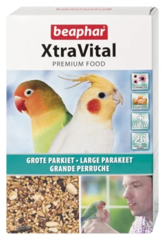 Beaphar: XtraVital Large Parakeet (Cockatiel) 1Kg