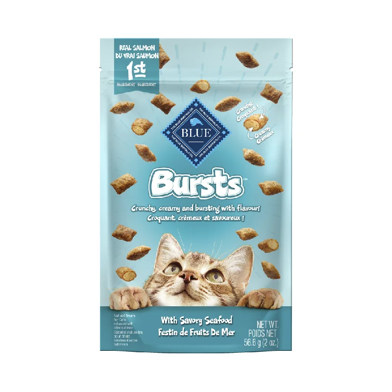 Blue Buffalo Bursts Savory Seafood Cat Treats