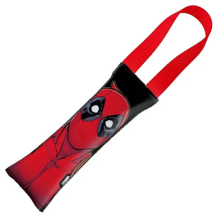 Buckle-down -MARVEL DEADPOOL Dog Toy Squeaky Tug Toy - Dog Toys