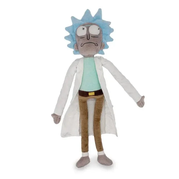 Buckle-Down- Rick and Morty Standing Rick Full Body Pose - Dog toy Squeaker Plush