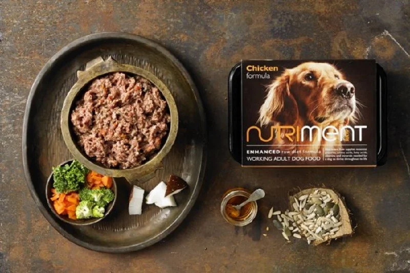 Nutriment Chicken Formula Adult Raw Dog Food 500gm Tray