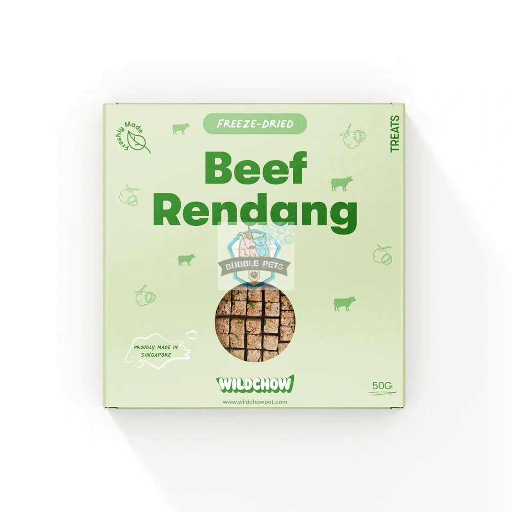 WildChow Beef Rendang Treats