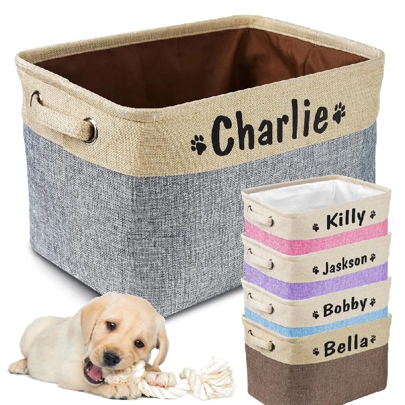 Custom Dog Toy Storage Bins