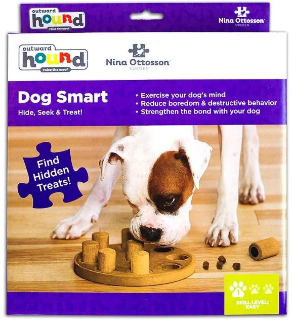 Dog Smart Composite Outward Hound Interactive Dog Toys IQ toys Outward Hound by Nina Ottosson