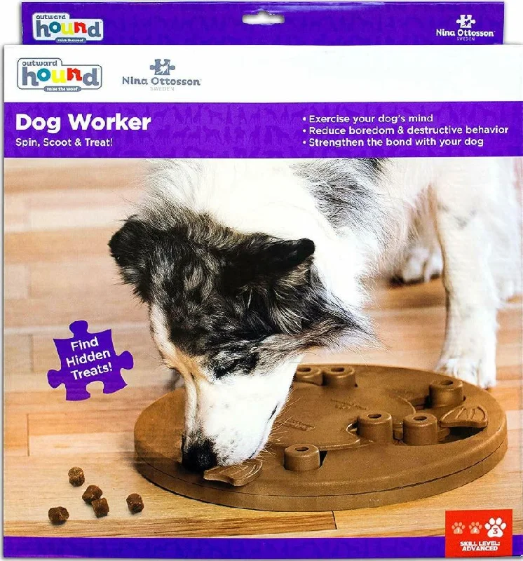 Dog Worker Interactive IQ game Outward Hound Dog Puzzle Dog Game Slow Feeding Toy