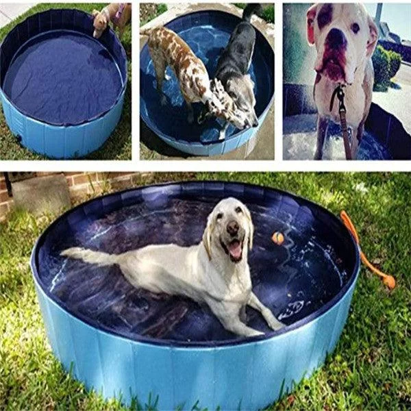 Foldable Dog Pool - Pet Pool Bath Supplies