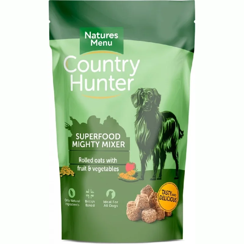 NATURES MENU COUNTRY HUNTER BISCUITS MIGHTY MIXER FOR ADULT DOGS 1.2kg