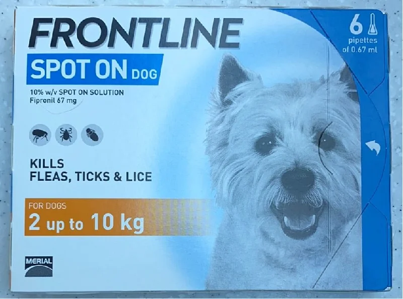 Frontline Spot On Small Dogs (2 to 10kg)