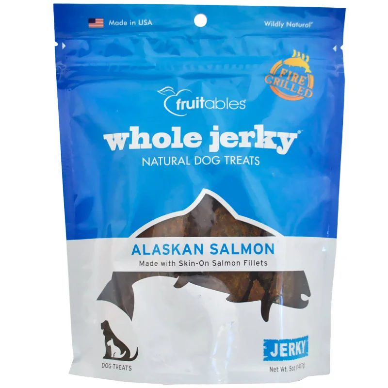 Fruitables Whole Jerky Alaskan Salmon Dog Treats (5-oz)