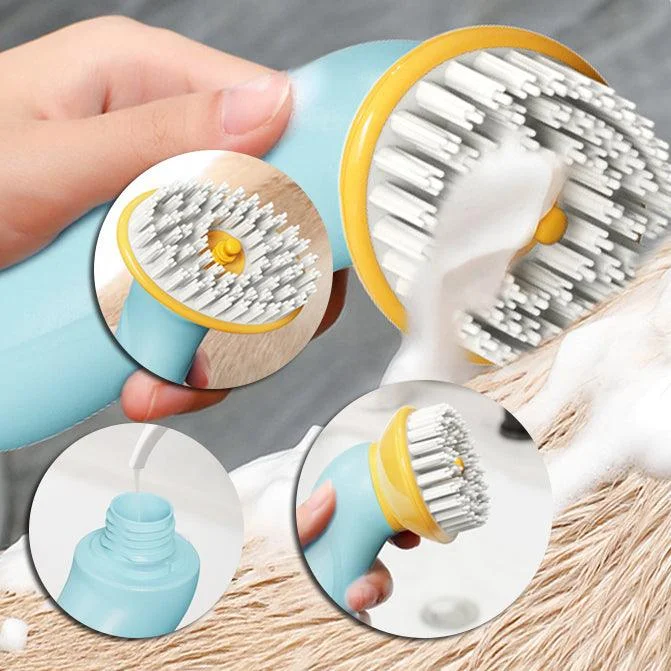 New Hand-held Pet Bath Brush Cleaning Tool Pet Supplies