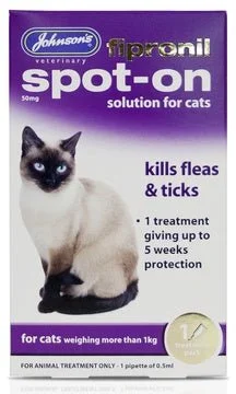 Johnson's Fipronil Spot-On for Cats