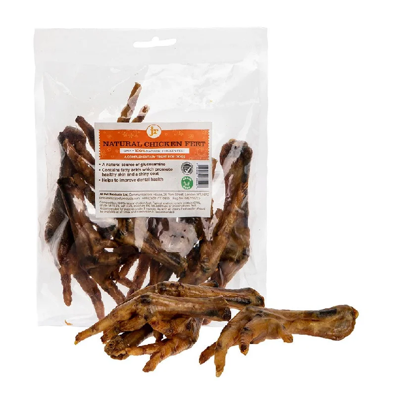 JR NATURAL CHICKEN FEET (PK10nos) A Complementary Treat For Dogs