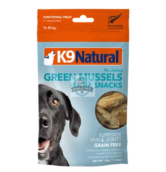 K9 Natural Canine Ocean-Farmed Green Lip Mussel Bites Treats