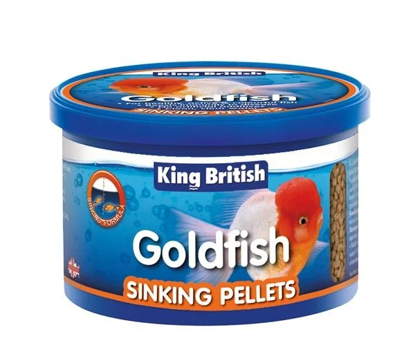 King British: Goldfish Sinking Pellets 140g