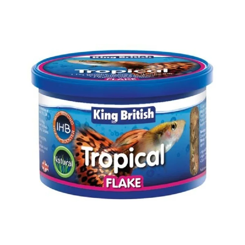 King British Tropical Fish Flake Food