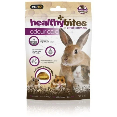 Mark and Chappell Odour-Care Treats for Small Animals 30g