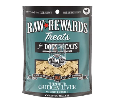 Northwest Freeze Dried Chicken Liver Dog and Cat Treats