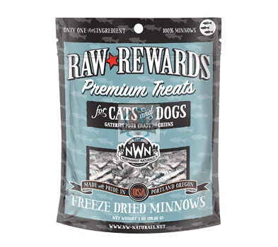 Northwest Freeze Dried Minnows Dog and Cat Treats