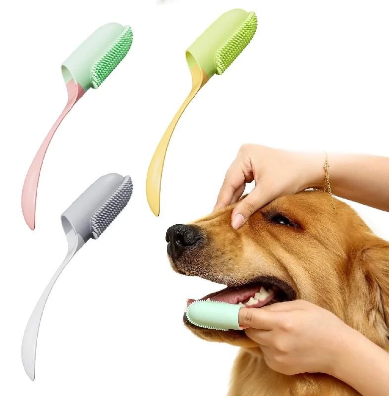 3 Pieces Pet Toothbrush