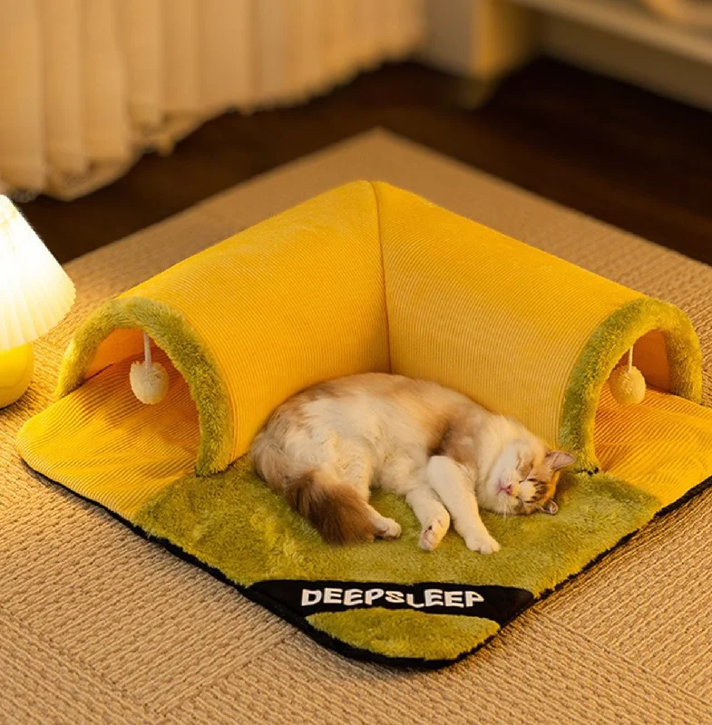 [Pre Order] 2-in-1 Cat Tunnel Bed