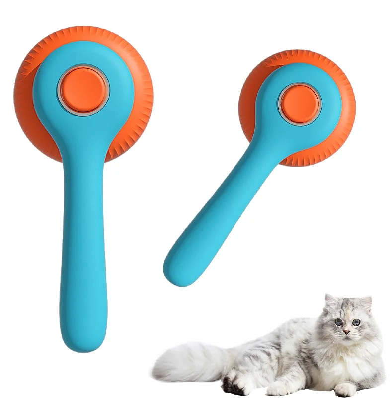 Self-Cleaning Pet Hair Remover Brush