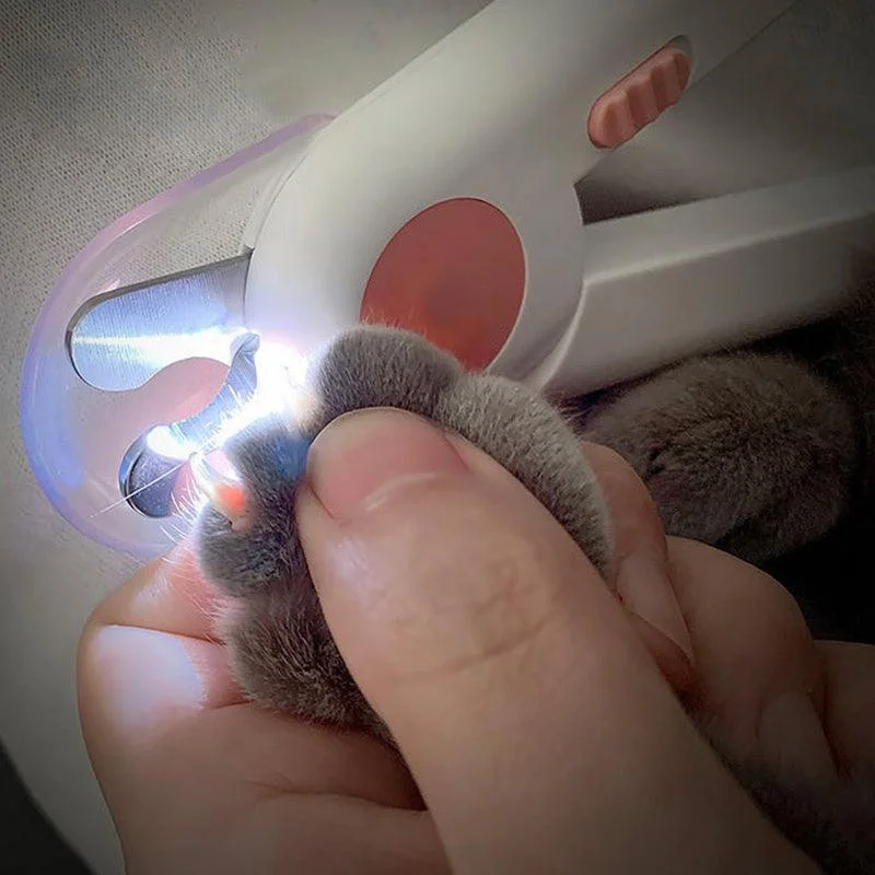 Cat And Dog Nail Clipper with Led Light