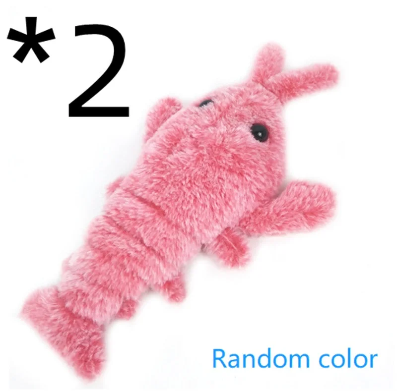 2pcs Jumping shrimp random col