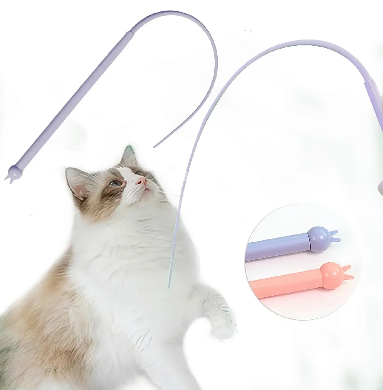 Cat Wand Toy - Mouse Tail