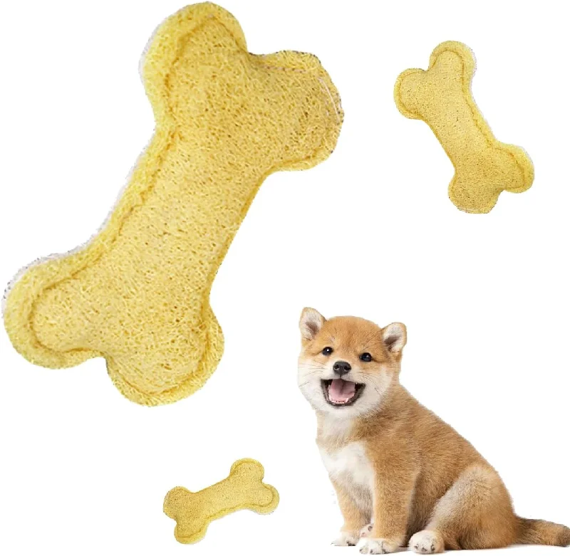 Edible Loofah Chew Toys for Small Dog