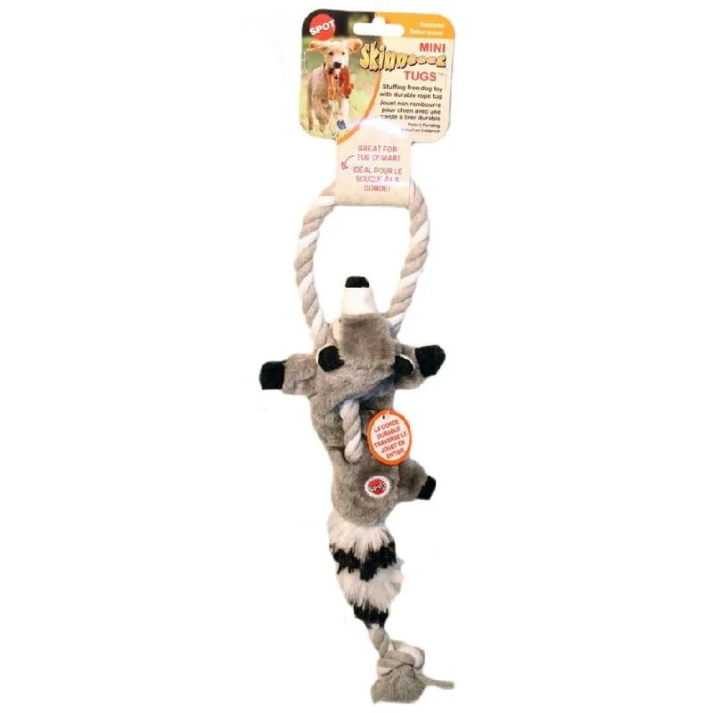 Skinneeez Racoon Tug Pet Toy 54176