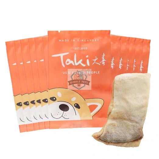 Taki Golden Pomfret Fish Grain-Free Freeze-Dried Treats For Cats & Dogs (12 Packets) 84g