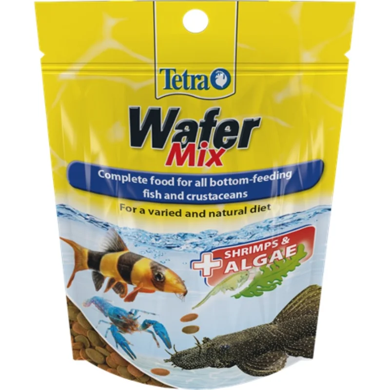 Tetra Wafer Mix 68g, A Complete Food For All Bottom-Feeding Fish and Crustaceans