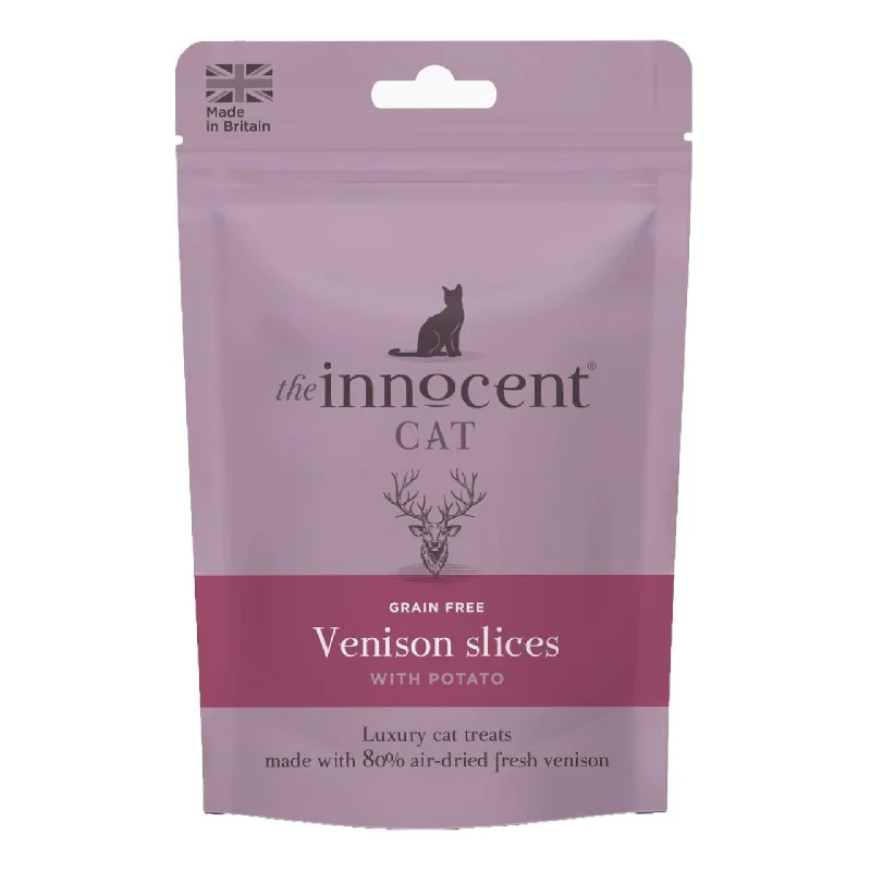 The Innocent Cat Venison Slices Cat Treats 70g