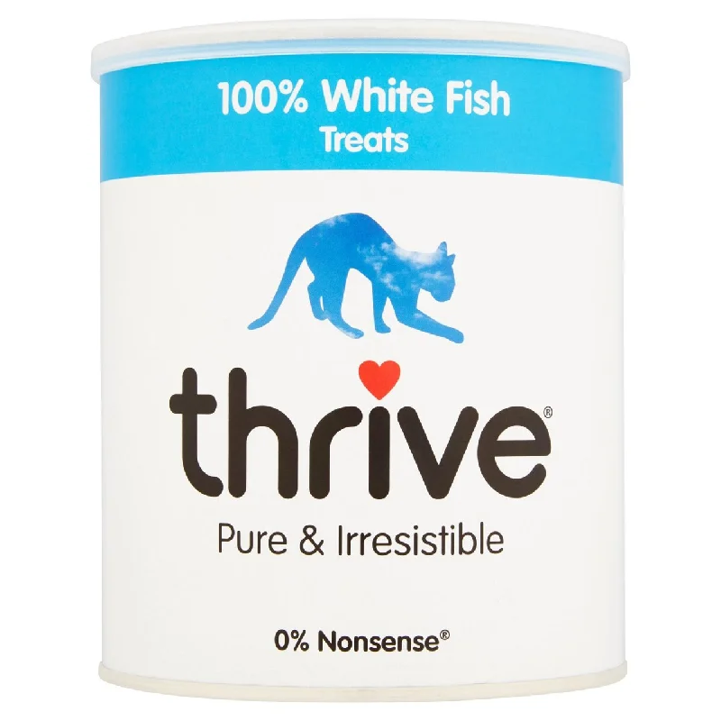 Thrive 100% White Fish Cat Treats MaxiTube 120g