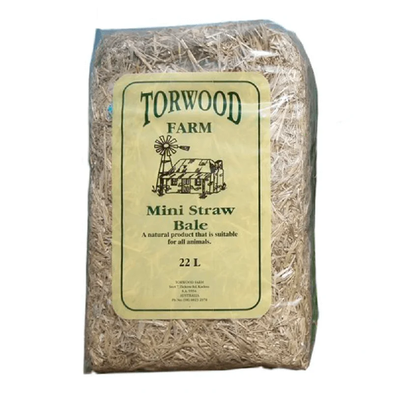 Torwood Farm Mini Straw Bale 22L