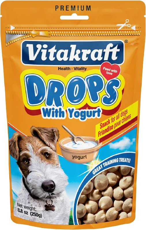 VITAKRAFT YOGURT DROPS TREATS FOR DOGS 8.8oz