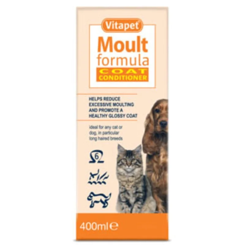 Vitapet Moult Formula Coat Conditioner 400ml