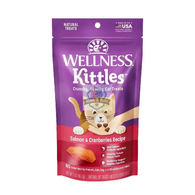 Wellness Kittles Salmon and Cranberries Cat Treats