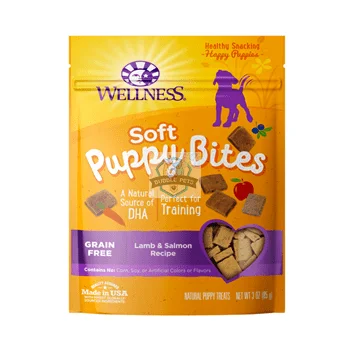 Wellness Puppy Bites Soft Lamb & Salmon Recipe Dog Treats