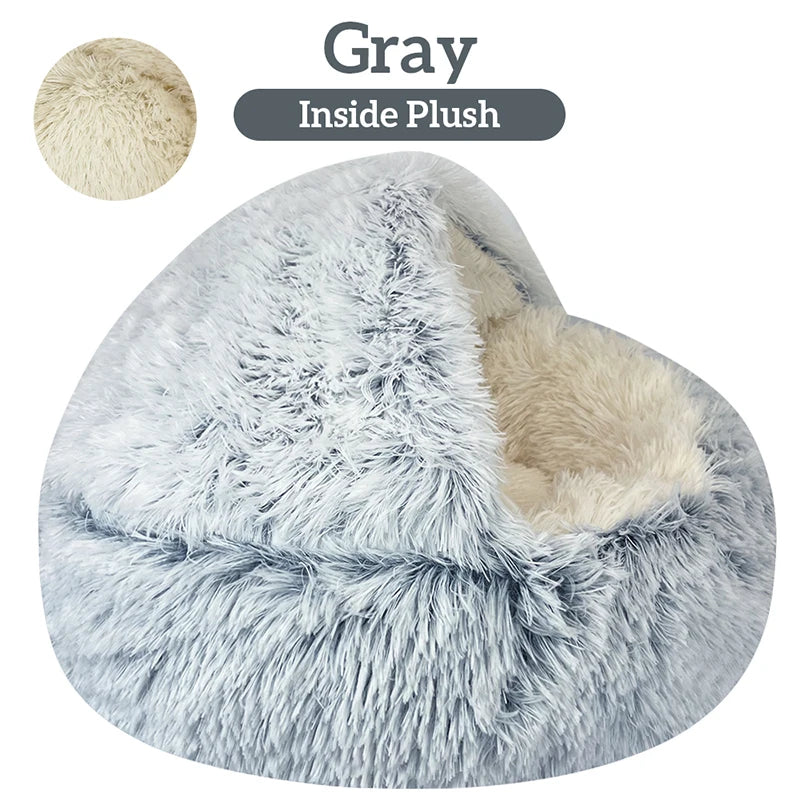 Gray Long Plush