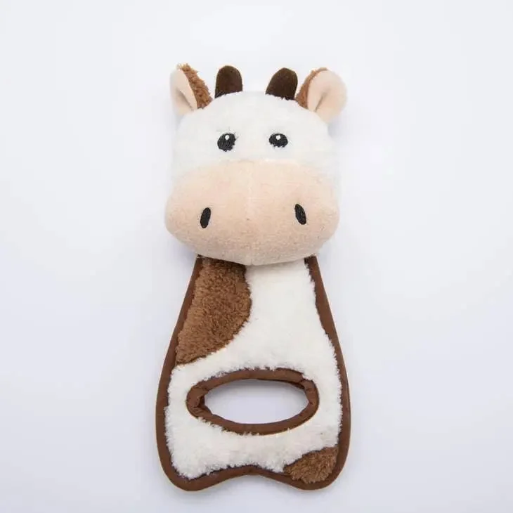 WufWuf -  Cow - Plush Dog Toy