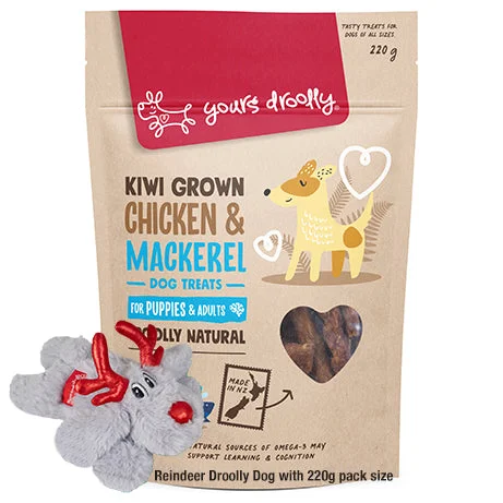 Yours Droolly Kiwi Grown Puppy Chicken & Mackerel Treats